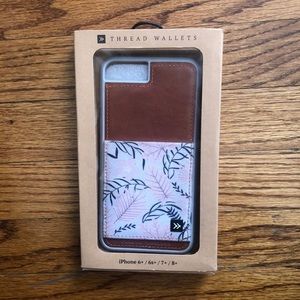Threadwallet iPhone 6, 7, 8 plus phone case